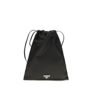 Prada Black Polyamide Clutch Bag