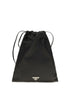 Prada Black Polyamide Clutch Bag