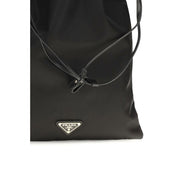 Prada Black Polyamide Clutch Bag