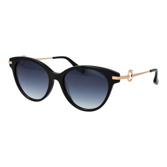 Trussardi Black Acetate Sunglasses