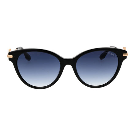 Trussardi Black Acetate Sunglasses