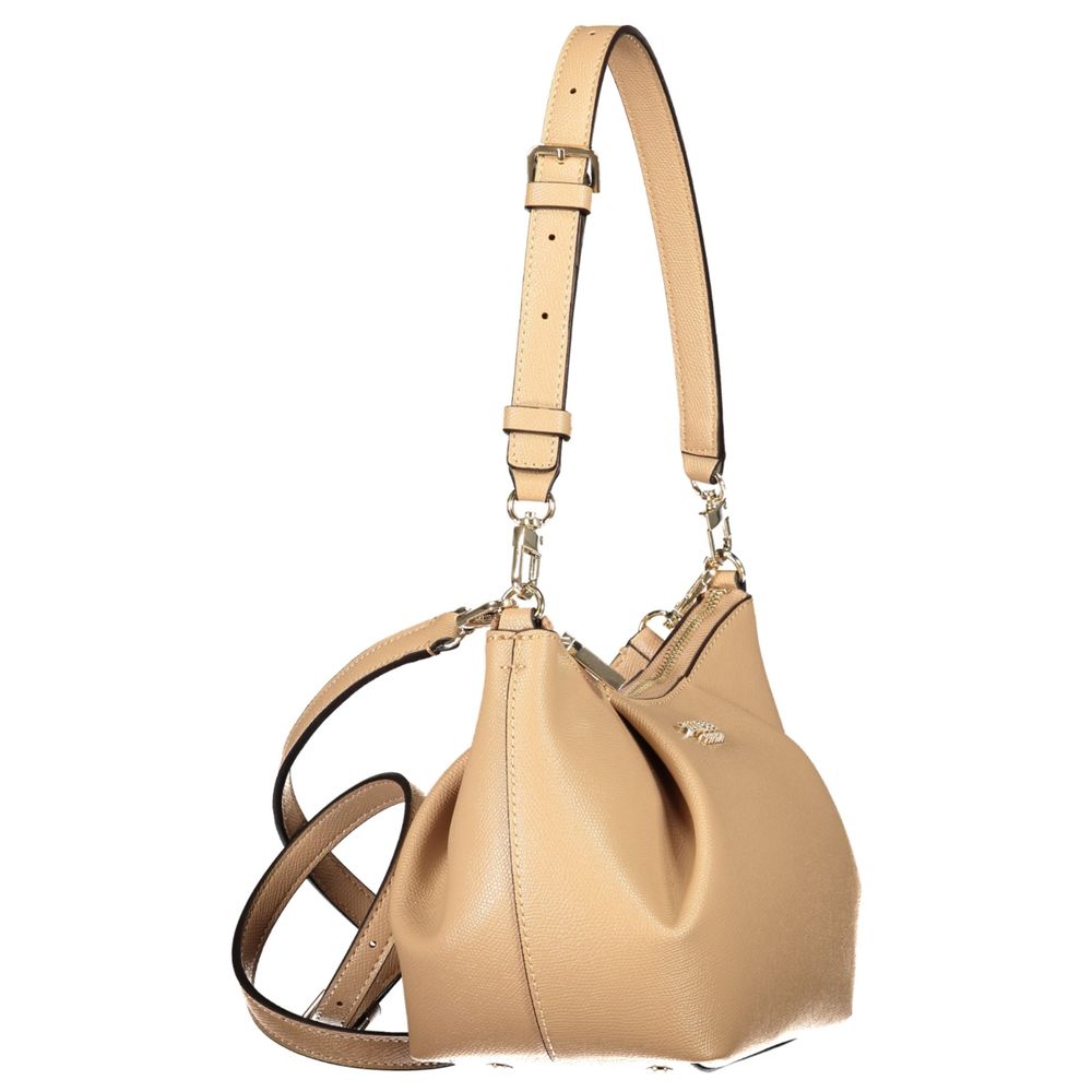 Guess Jeans Beige Polyurethane Women's Bag