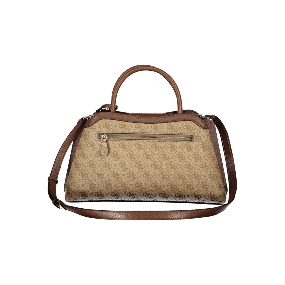 Guess Jeans Beige Polyurethane Women's Bag