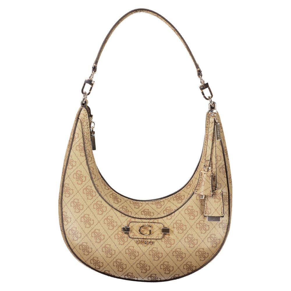 Guess Jeans Beige Polyurethane Women's Bag