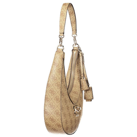 Guess Jeans Beige Polyurethane Women's Bag