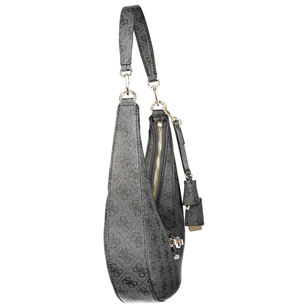 Guess Jeans Black Polyurethane Women's Bag