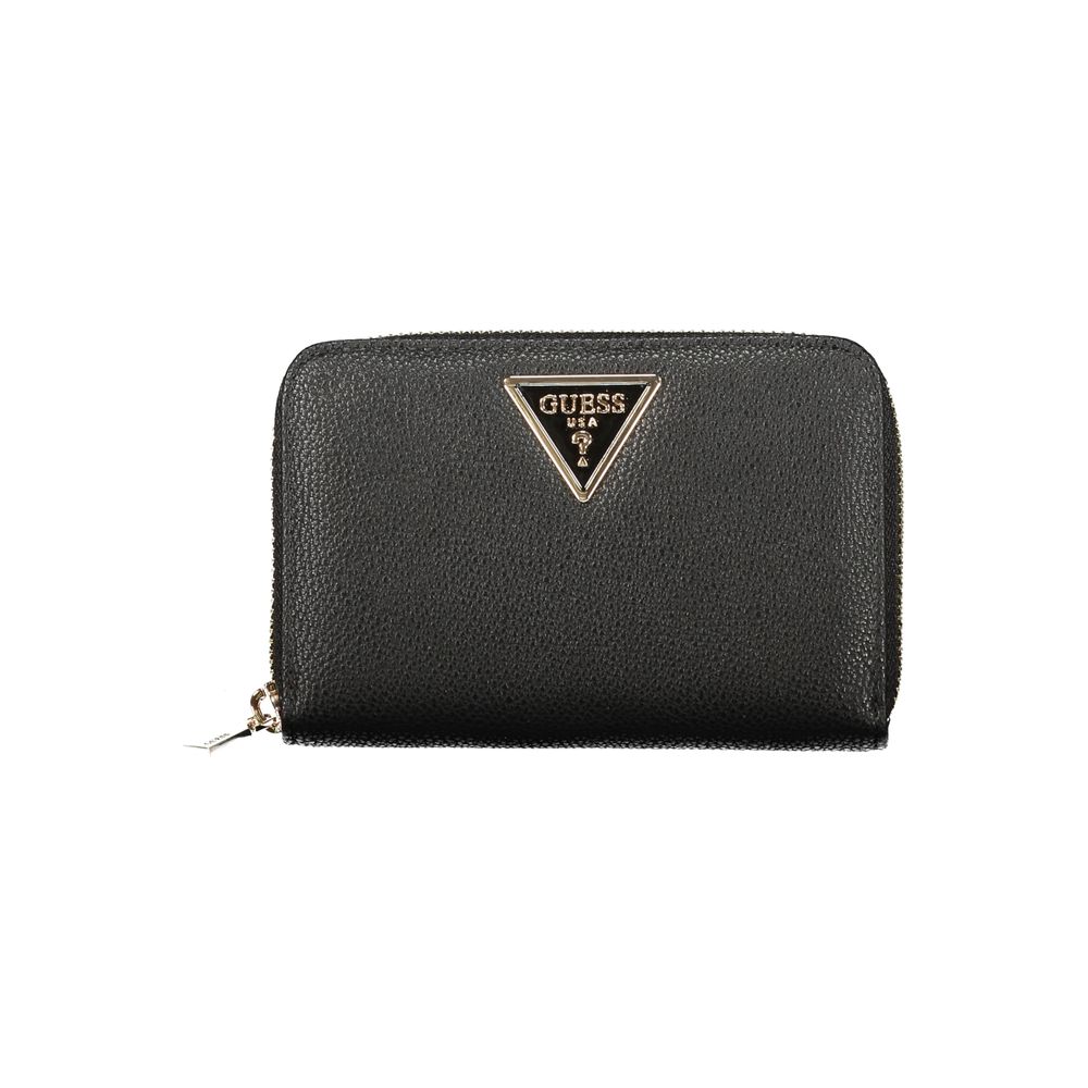 Guess Jeans Black Polyurethane Women's Wallet