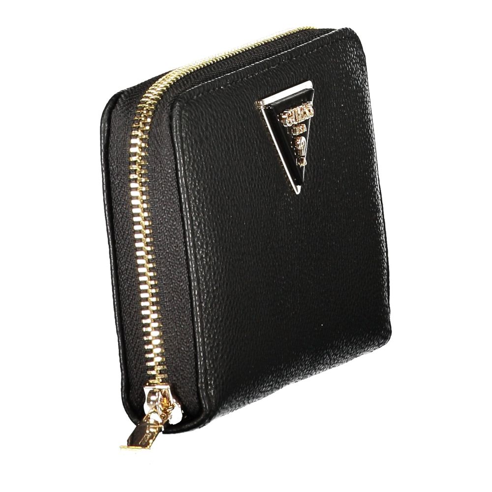 Guess Jeans Black Polyurethane Women's Wallet