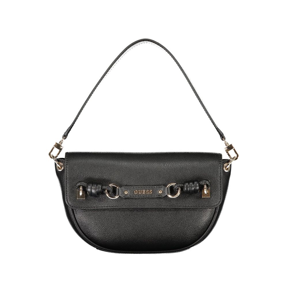 Guess Jeans Black Polyurethane Women Bag