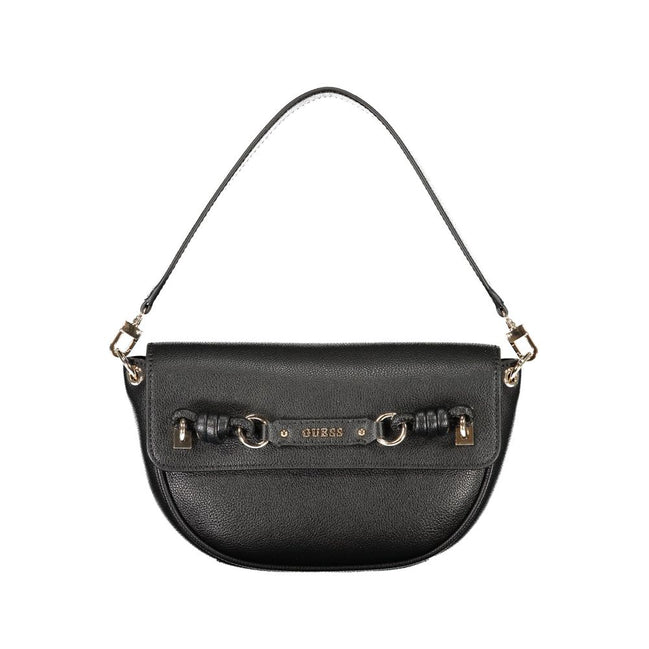 Guess Jeans Black Polyurethane Women Bag