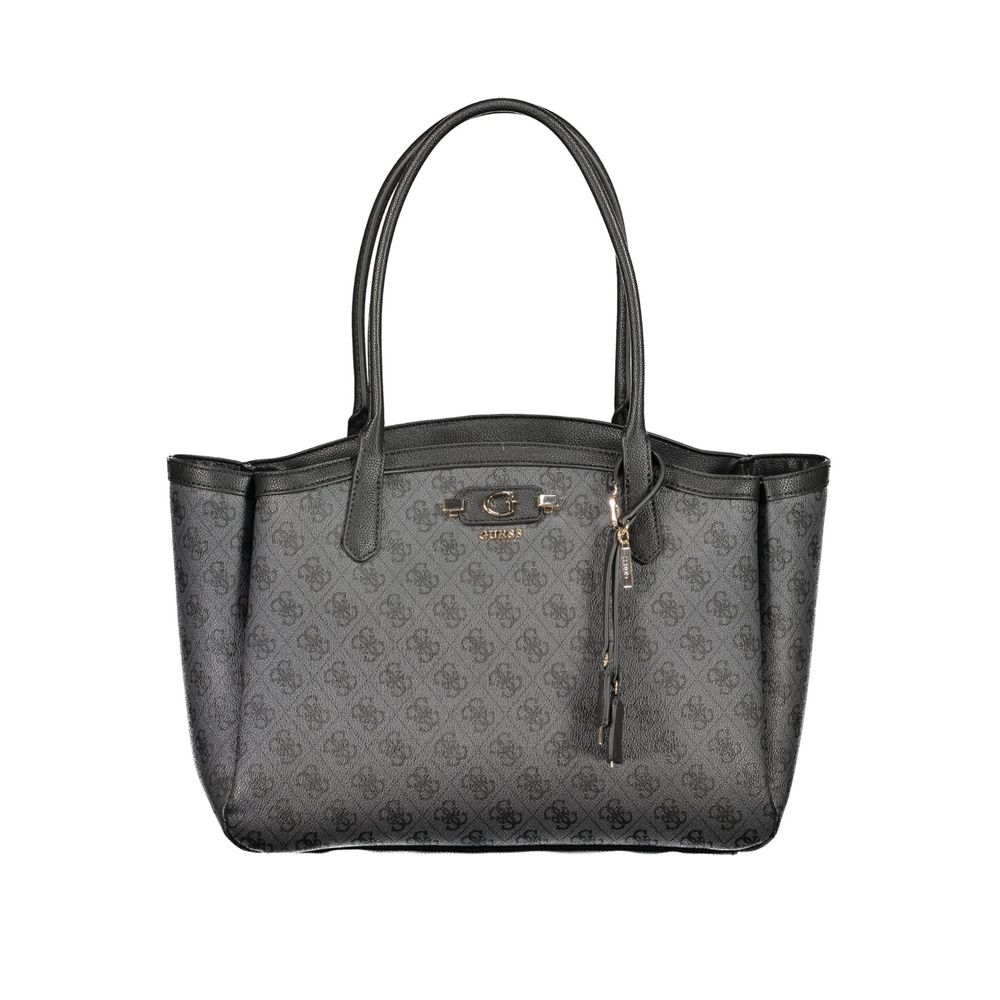Guess Jeans Black Polyurethane Women's Bag
