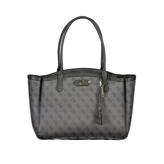 Guess Jeans Black Polyurethane Women's Bag
