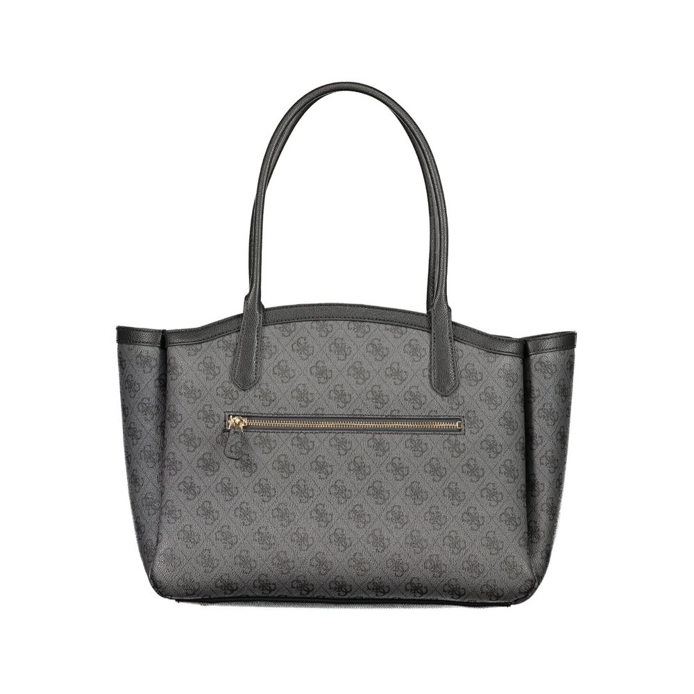 Guess Jeans Black Polyurethane Women's Bag
