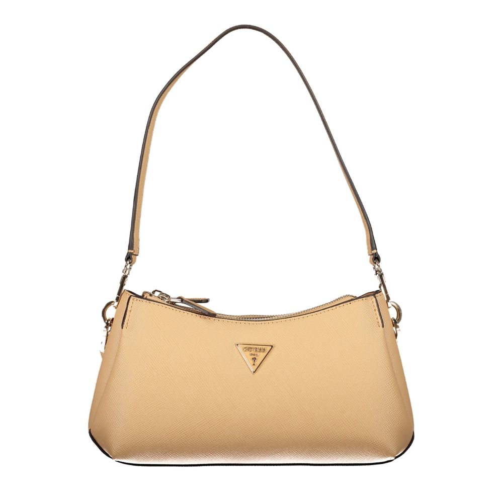 Guess Jeans Beige Polyethylene Handbag