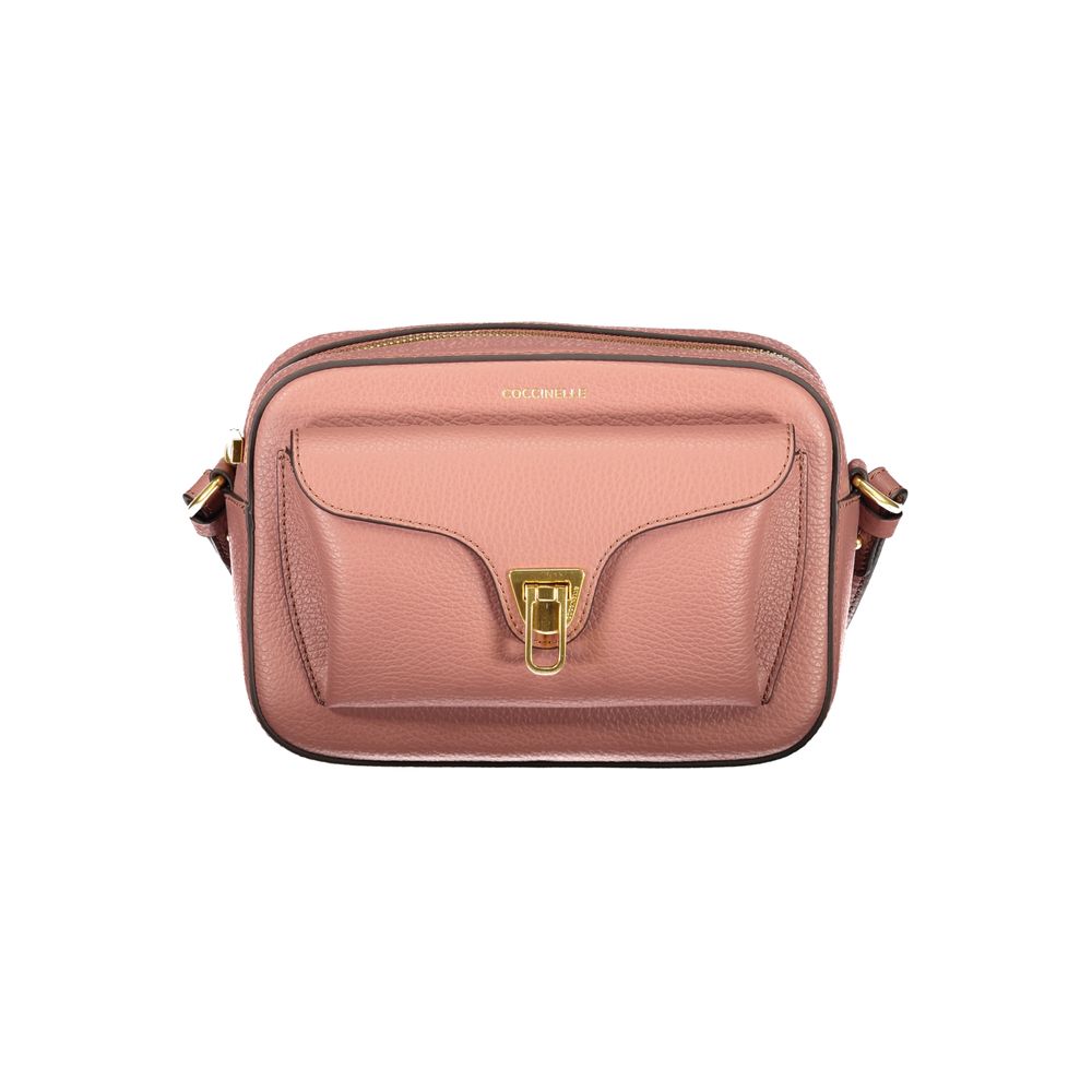 Coccinelle Pink Leather Women's Bag
