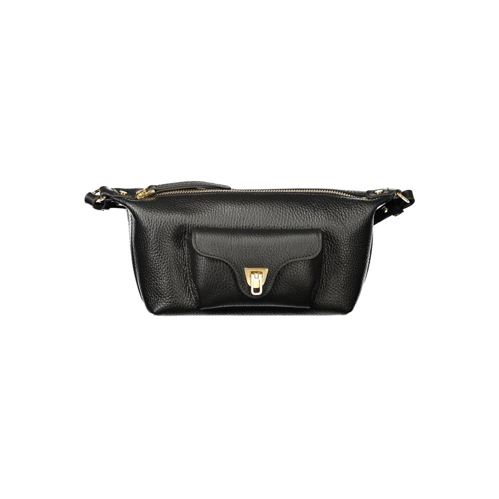 Coccinelle Black Leather Handbag