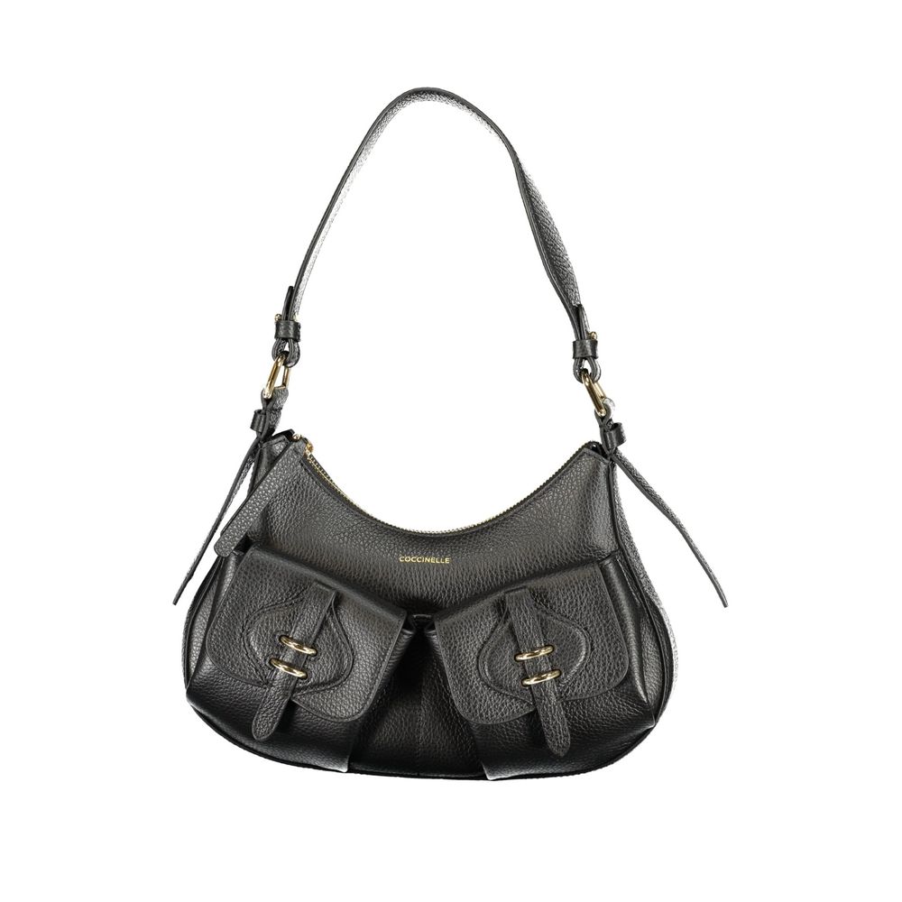 Coccinelle Black Leather Handbag