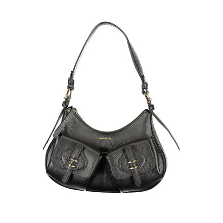 Coccinelle Black Leather Handbag