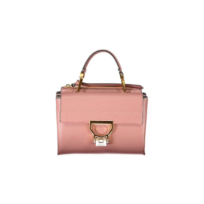 Coccinelle Pink Leather Handbag