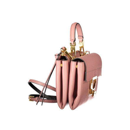 Coccinelle Pink Leather Handbag