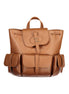 Coccinelle Brown Leather Backpack