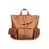Coccinelle Brown Leather Backpack