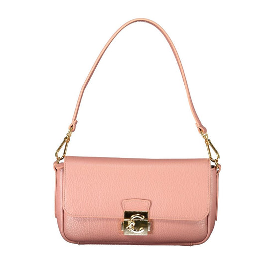 Coccinelle Pink Leather Handbag
