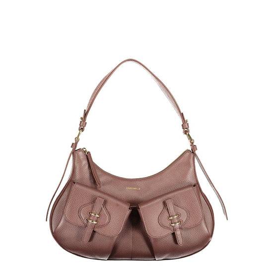 Coccinelle Brown Leather Womens Bag