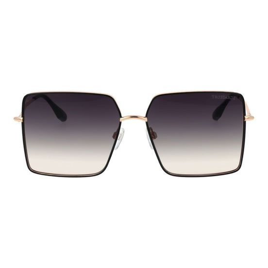 Trussardi Black Stainless Steel Sunglasses