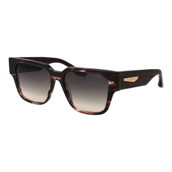Trussardi Brown Acetate Sunglasses