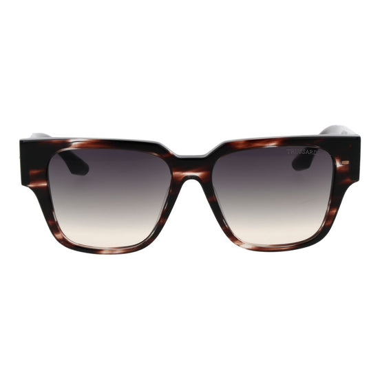 Trussardi Brown Acetate Sunglasses