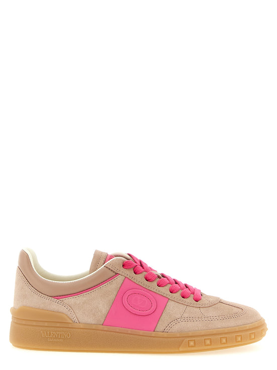 Valentino Garavani Multicolor Calfskin Low Top Sneakers
