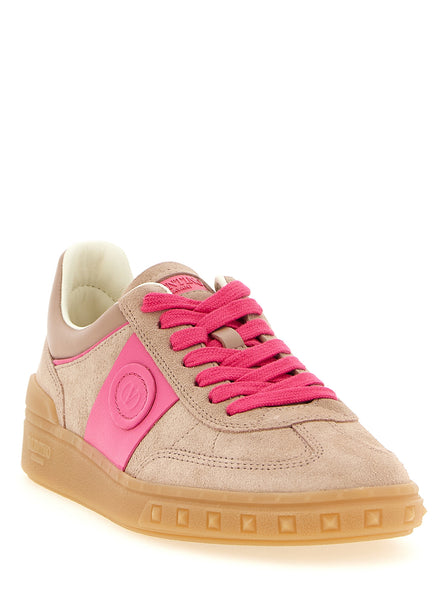 Valentino Garavani Multicolor Calfskin Low Top Sneakers