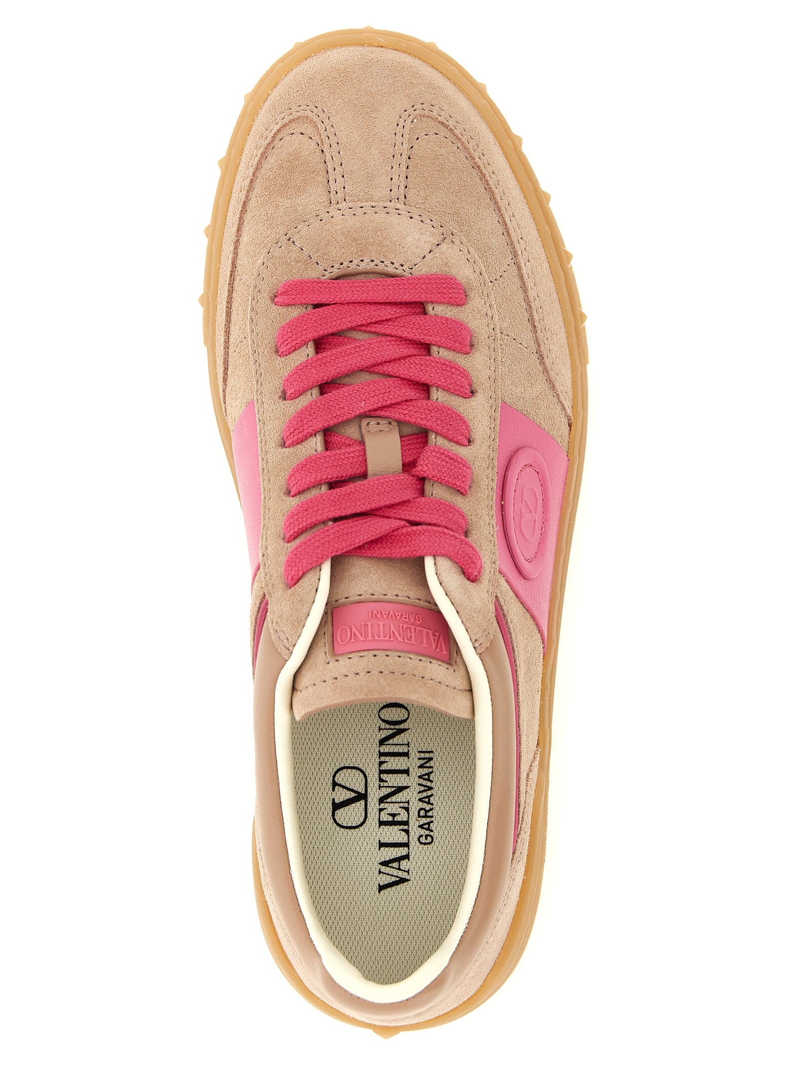 Valentino Garavani Multicolor Calfskin Low Top Sneakers