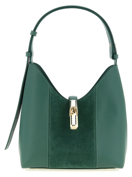 Furla Bicolor Calfskin Shoulder Bag