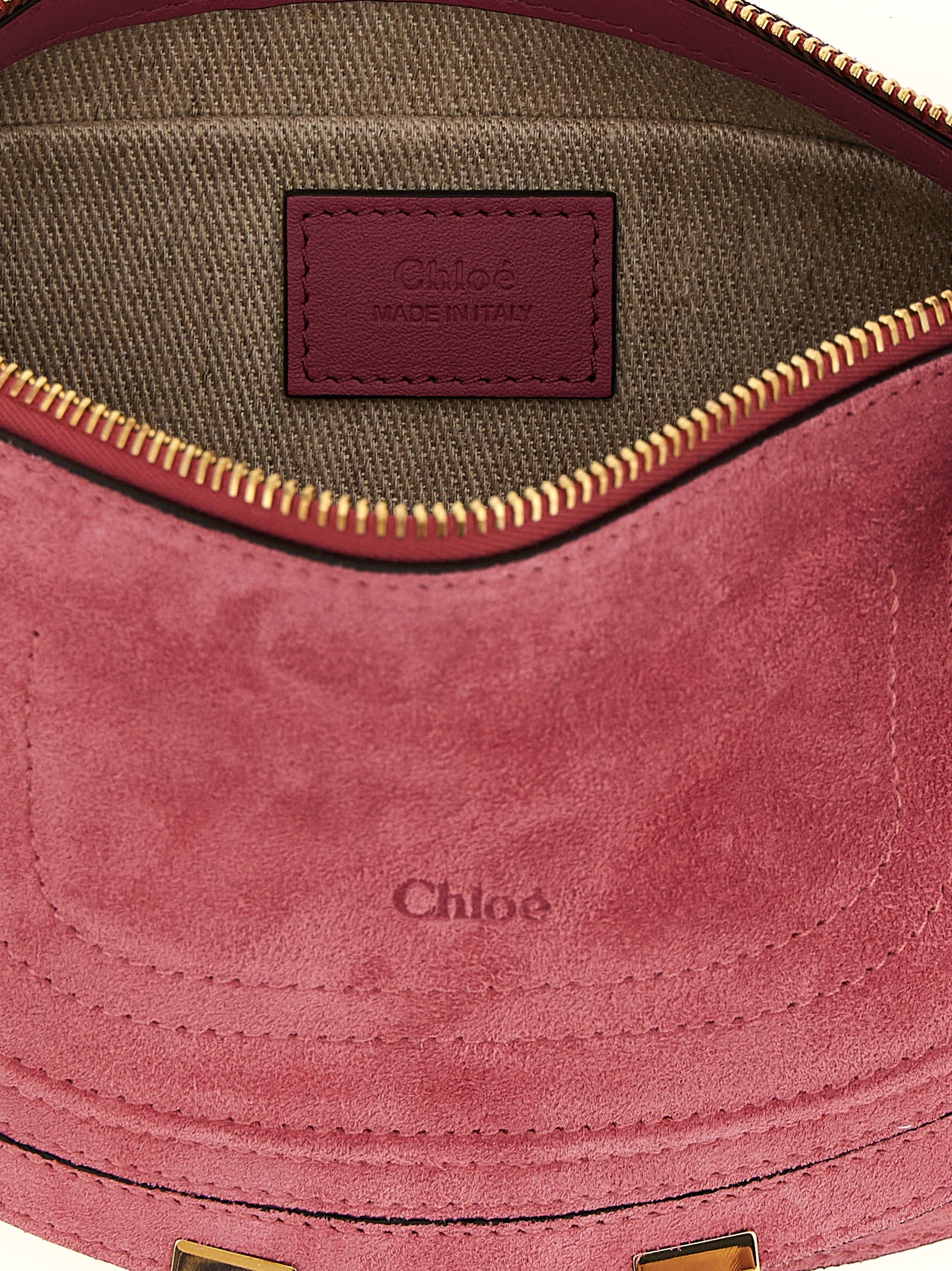 Chloé Πολύχρωμη Τσάντα Ώμου από Δέρμα Μόσχου