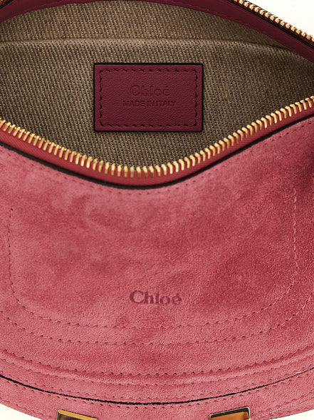 Chloé Πολύχρωμη Τσάντα Ώμου από Δέρμα Μόσχου