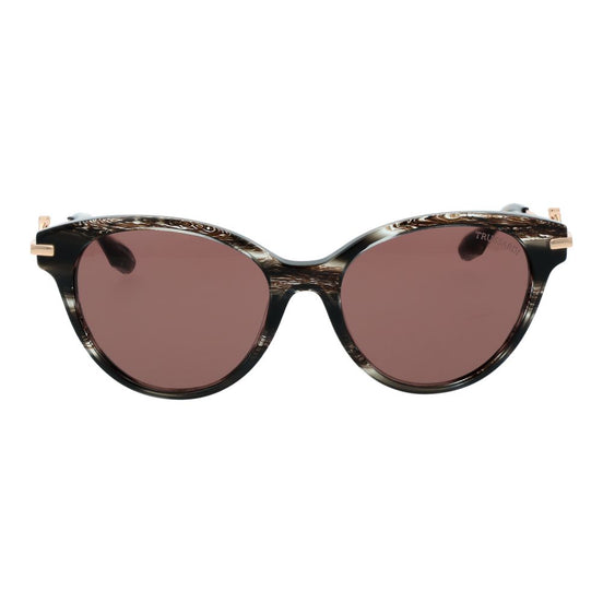 Trussardi Brown Acetate Sunglasses