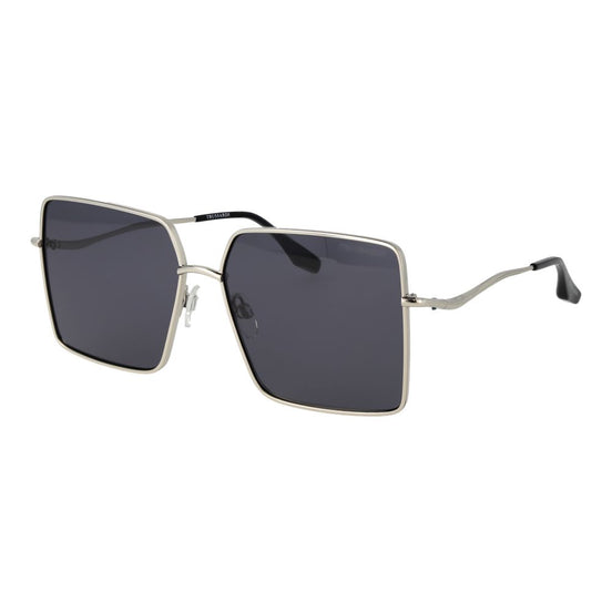 Trussardi Silver Stainless Steel Sunglasses