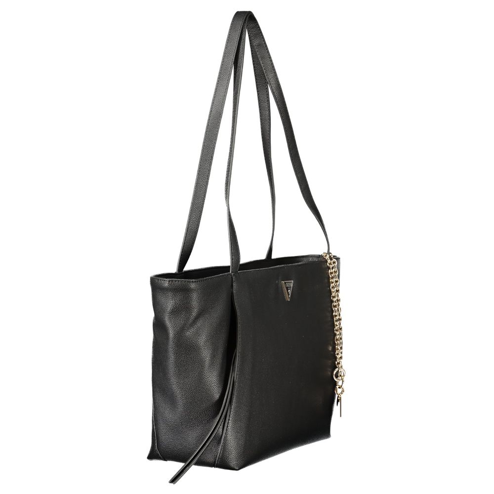 Guess Jeans Black Polyurethane Women's Bag