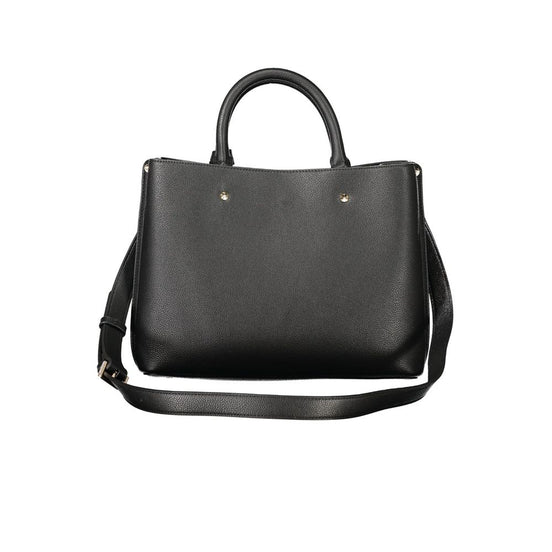 Guess Jeans "Black Polyurethane Womens Bag"