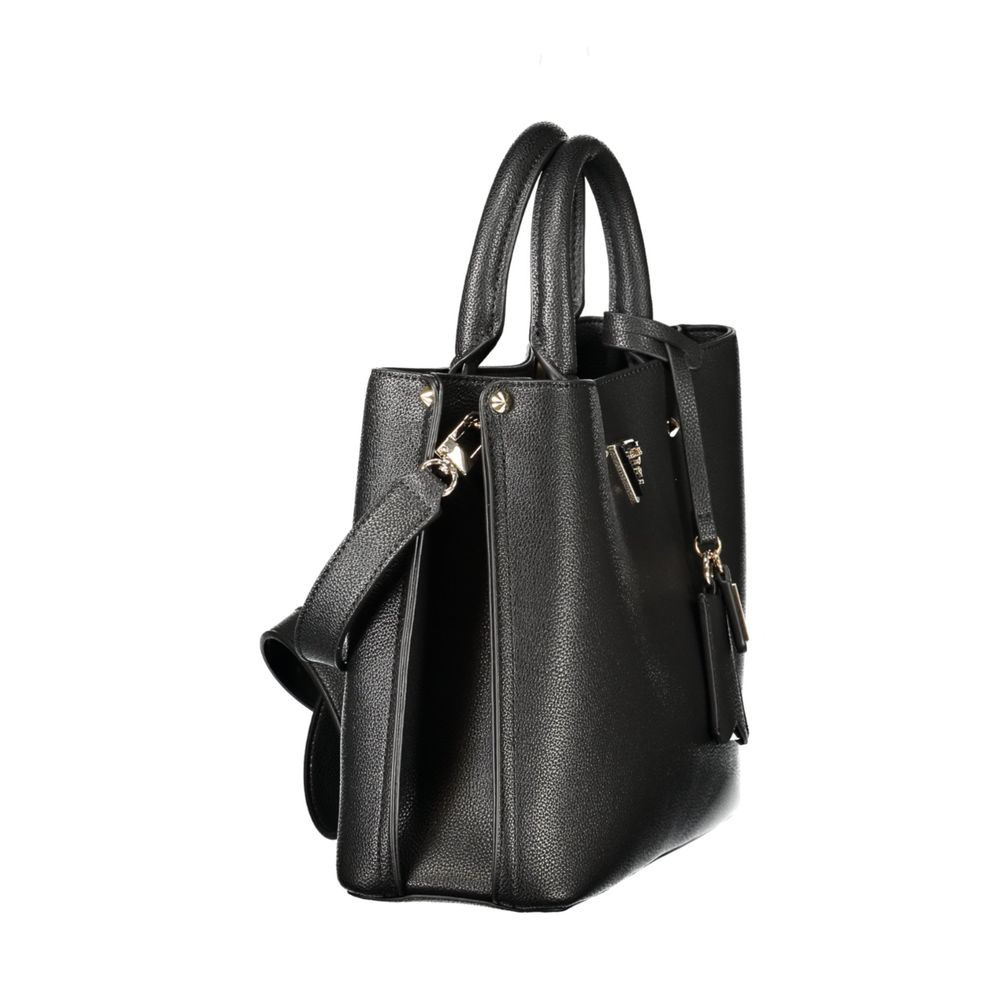 Guess Jeans "Black Polyurethane Womens Bag"
