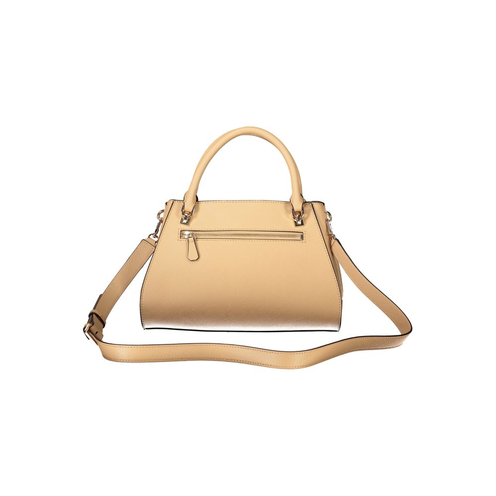Guess Jeans Beige Polyurethane Women's Bag