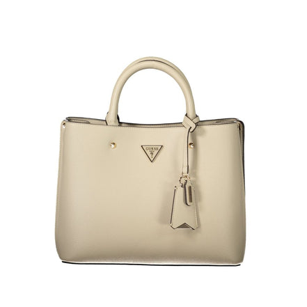Guess Jeans Beige Polyurethane Women Bag