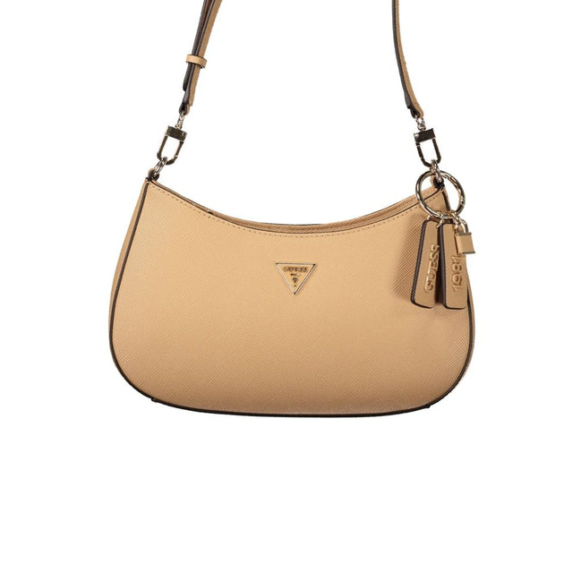 Guess Jeans Beige Polyurethane Women's Bag