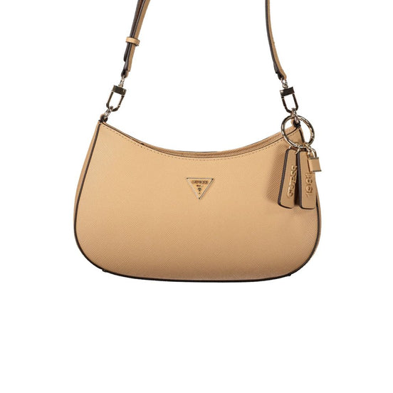 Guess Jeans Beige Polyurethane Women's Bag