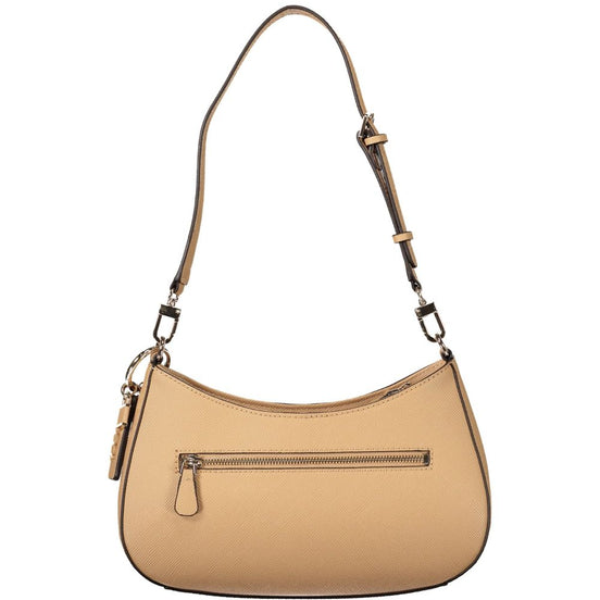 Guess Jeans Beige Polyurethane Women's Bag