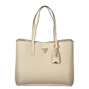 Guess Jeans Beige Polyurethane Women's Bag