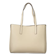 Guess Jeans Beige Polyurethane Women's Bag