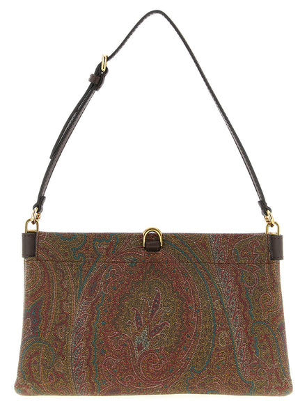 Etro Brown Pvc Clutch Bag